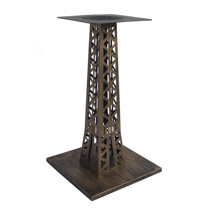 Tower shape column square table base APTB-03