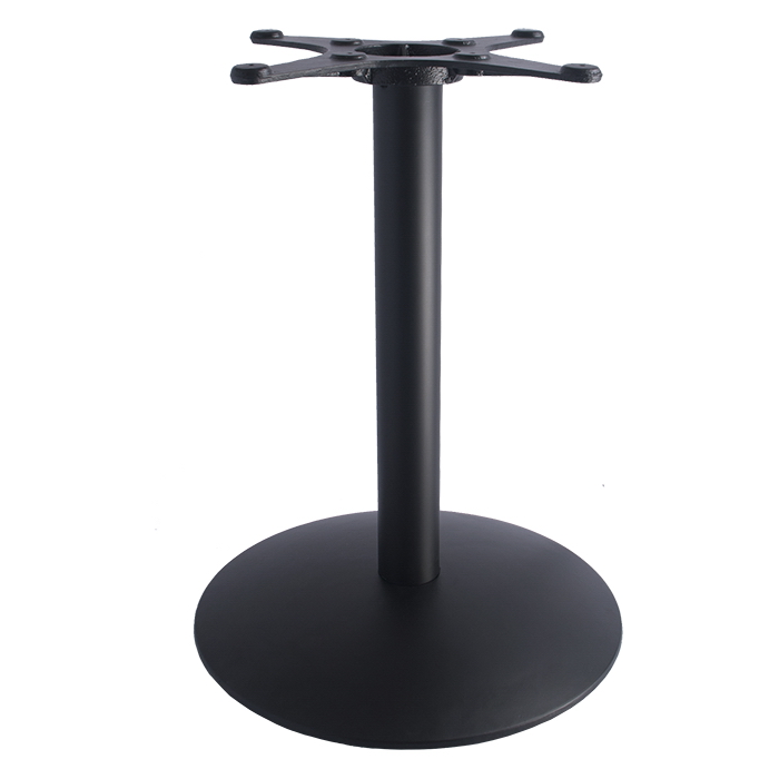 cast iron disc table base