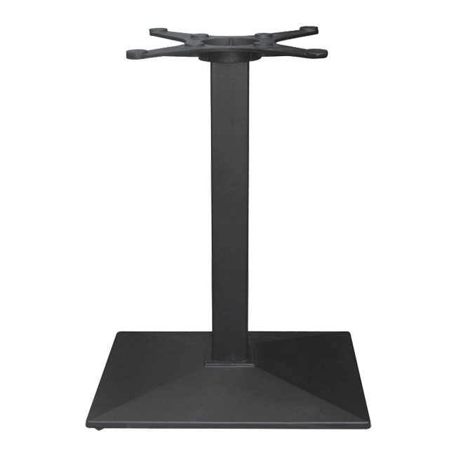 rectangle pyramid cast iron table base