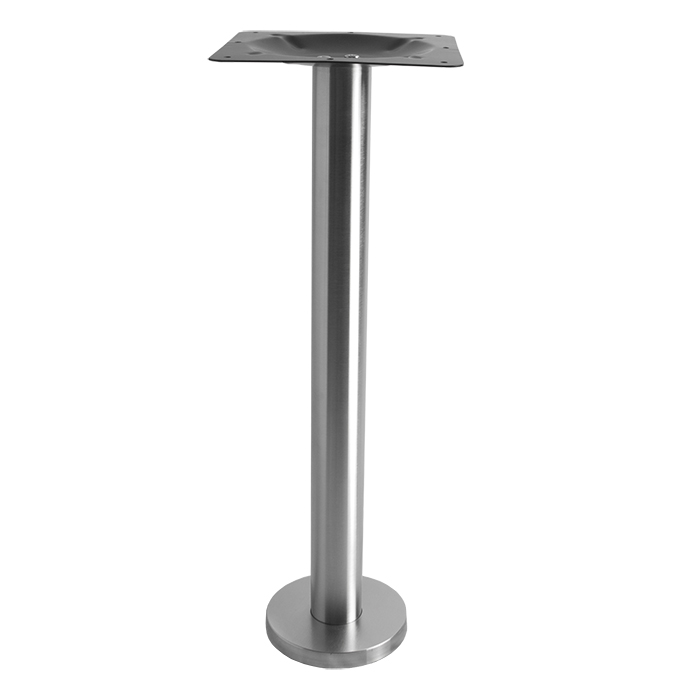 stainless steel bolt down table leg