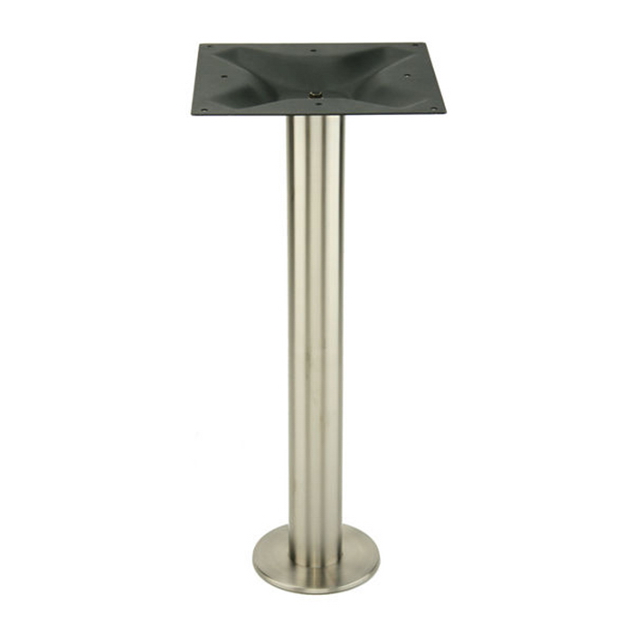bolt down stainless steel table base
