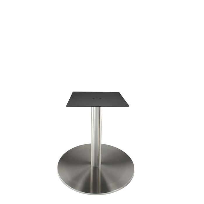 round stool stainless steel base
