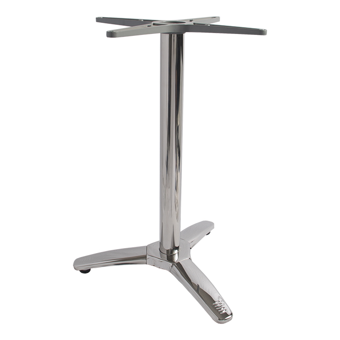 3-leg roma-bar stainless steel table base