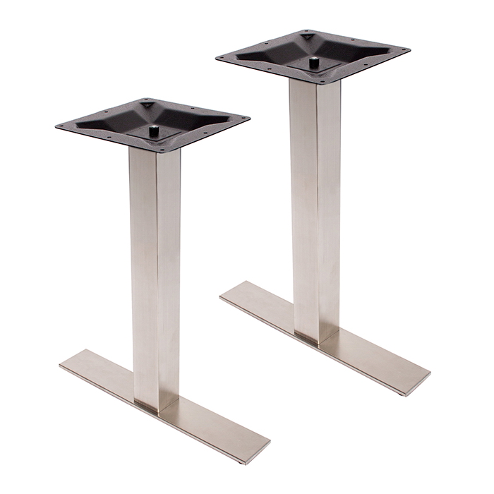 T-type stainless steel table base