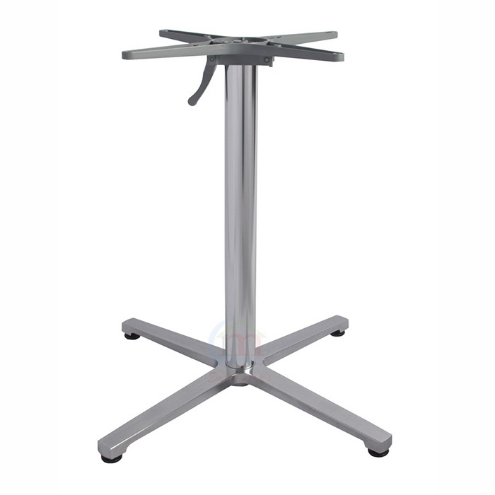 foldable aluminum table base