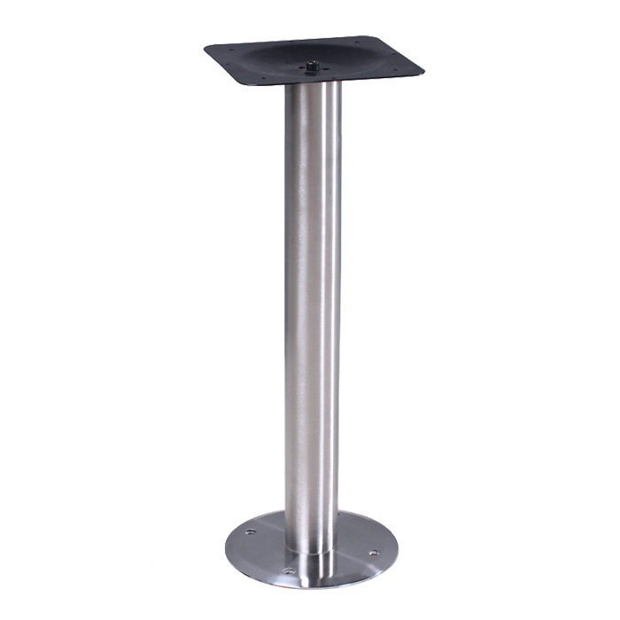 Stainless steel bolt down table base