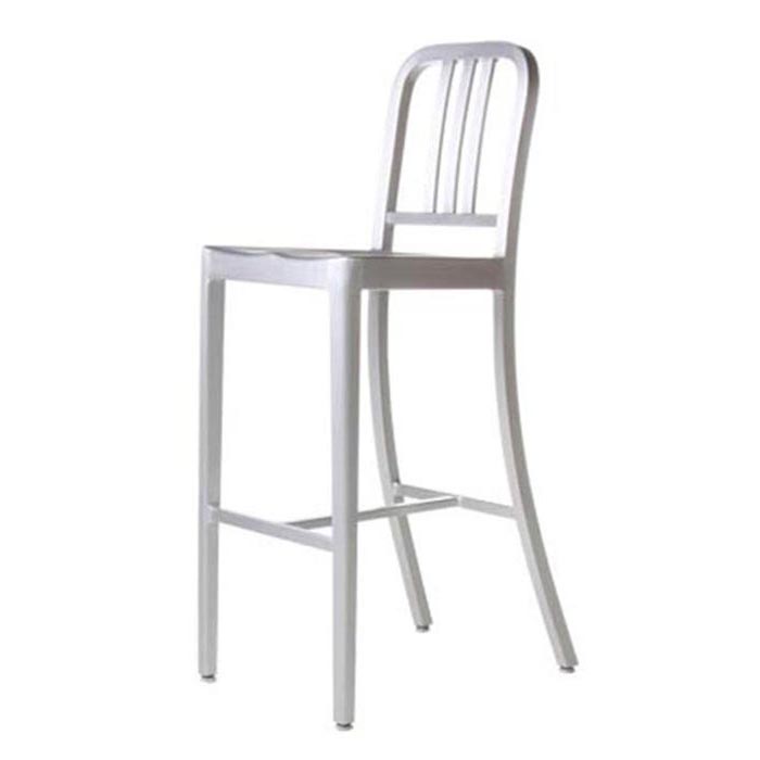 Aluminum Bar Navy Chair